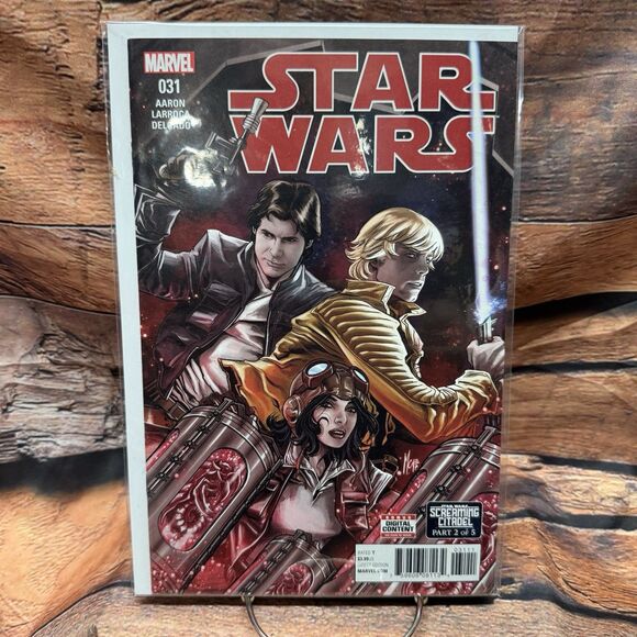 STAR WARS #31 Marvel Comic Book Screaming Citadel Luke Skywalker Han Solo Aphra - Picture 1 of 1
